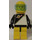 LEGO Astronaut mit Schwarz / Weiß oben Minifigur