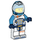 LEGO Astronaut with Dark Azure Space Helmet Minifigure