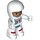 LEGO Astronaut med Hjelm Duplo figur