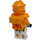 LEGO Astronaut mit Orange Weltraum Anzug Minifigur