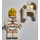 LEGO Astronaut mit Spacesuit mit Orange Streifen Minifigur