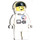 LEGO Astronaut uden Luft Tanke Minifigur