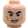 LEGO AT-AT Driver Minifigure Head (Recessed Solid Stud) (3626 / 67613)