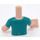 LEGO Autumn (Turquoise Shirt with Fox print) Friends Torso (92456 / 100811)