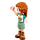 LEGO Autumn (Turquoise Chemise avec Fox print) Minifigurine