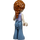 LEGO Autumn with Sunflower Top and Sand Blue Trousers Minifigure