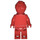 LEGO Awesome Red Monochrome Minifigure
