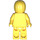 LEGO Awesome Gelb monochrome Minifigur