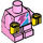 LEGO Baby Body with Yellow Hands with Dark Pink Lightning Bolt (25128 / 65691)