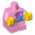 LEGO Baby Body met Geel Handen met Dark Roze Lightning Bolt (25128 / 65691)