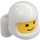 LEGO Baby Head with White Space Helmet and Air Tanks (107468)