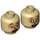 LEGO Baby Monkey King Minifigure Head (Recessed Solid Stud) (3626 / 76845)