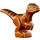 LEGO Dítě Raptor s Hnědá Označení (37829 / 38524)