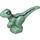 LEGO De bébé Raptor avec Dark Bleu Rayures et Jaune Yeux (37829 / 38728)