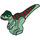 LEGO Baby Raptor with Dark Green Back and Dark Red Stripes (37829 / 78373)