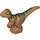 LEGO De bébé Raptor avec Dark Green Rayures (37829 / 65439)