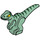 LEGO De bébé Raptor avec Green Rayures (37829 / 65438)