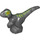 LEGO Baby Raptor med Lime Striber (37829 / 57480)