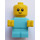 LEGO Dítě s Středně azurová Horní Minifigurka