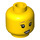 LEGO Babysitter Minifigure Head (Recessed Solid Stud) (3626 / 27977)