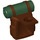 LEGO Backpack with Dark Green Bedroll (26073)