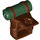 LEGO Backpack with Dark Green Bedroll (26073)