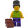 LEGO Backpacker Figurine