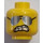LEGO Bad Cop Minifigure Head (Recessed Solid Stud) (3626 / 16105)