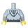 LEGO Bandit / Prisoner, Hooded Torso, with &#039;60675&#039; on Striped Shirt. Torso (973 / 76382)