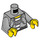 LEGO Bandit / Prisoner, Hooded Torso, with &#039;60675&#039; on Striped Shirt. Torso (973 / 76382)