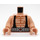 LEGO Bane Muscular Busto con Nero Suspenders (973 / 76382)