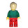 LEGO Bank Teller minifiguur