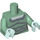 LEGO Banshee Minifig Torso with Sand Green Arms and Light Aqua Hands (973 / 88585)