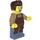 LEGO Barber - Reddish Braun Apron Minifigur