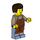 LEGO Barber - Reddish Brown Apron Figurine