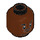 LEGO Barry Minifigure Head (Recessed Solid Stud) (3626 / 24392)