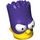 LEGO Bart Simpson as Bartman Minifig Head (20622)