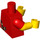 LEGO Bart Simpson Torso with Slingshot Decoration (973 / 16360)