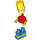 LEGO Bart Simpson mit Slingshot Minifigur
