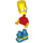 LEGO Bart Simpson con Slingshot Minifigura