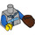 LEGO Baseball Fielder Torse (973 / 12896)