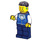 LEGO Bass Player Minifigur