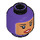 LEGO Batgirl - Smiling Minifigure Diriger (Goujon solide encastré) (3626 / 29423)