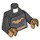 LEGO Batgirl met Zwart Pak en Cape Minifiguur Torso (973 / 76382)