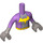 LEGO Batgirl med Lavendel Drakt Friends Overkropp (92456)