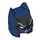 LEGO Batman Cowl Masquer avec Court Oreilles et Open Chin avec Noir Masquer (18987)