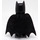 LEGO Batman - Dark Stone Grijs Suit, Gold Riem, Zwart Handen, Spongy Cape minifiguur