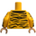 LEGO Batman Tigre Minifigura Traje Torso con Rayas (973)