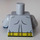 LEGO Batman Torso met Geel Riem en Zwart aan Geel Vleermuis ovaal (973 / 76382)