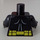 LEGO Batman Torso with Yellow Oval Crest and Yellow Belt (76382 / 88585)